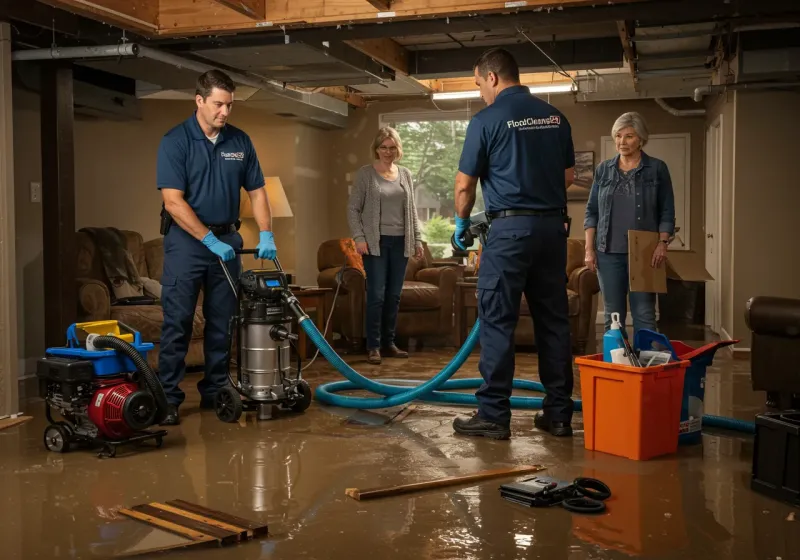 Basement Water Extraction and Removal Techniques process in Gadsden, AL