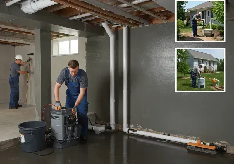 Basement Waterproofing and Flood Prevention process in Gadsden, AL